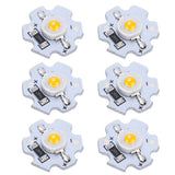 25Pcs 5V LED Chips 200LM 3W High Power LED Lamp Beads for DIY Lighting FixturesWarm White 3000‑3200K - 45-Degree Angle