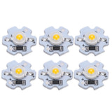 25Pcs 5V LED Chips 200LM 3W High Power LED Lamp Beads for DIY Lighting FixturesWarm White 3000‑3200K - Close-Up Angle