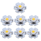 25Pcs 5V LED Chips 200LM 3W High Power LED Lamp Beads for DIY Lighting FixturesWarm White 3000‑3200K - Extra Image