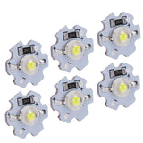 25Pcs 5V LED Chips 200LM 3W High Power LED Lamp Beads for DIY Lighting FixturesPure White 6000‑6500K