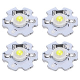 25Pcs 5V LED Chips 200LM 3W High Power LED Lamp Beads for DIY Lighting FixturesPure White 6000‑6500K