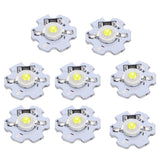 25Pcs 5V LED Chips 200LM 3W High Power LED Lamp Beads for DIY Lighting FixturesPure White 6000‑6500K