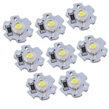 25Pcs 5V LED Chips 200LM 3W High Power LED Lamp Beads for DIY Lighting FixturesPure White 6000‑6500K