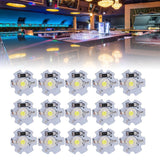 25Pcs 5V LED Chips 200LM 3W High Power LED Lamp Beads for DIY Lighting FixturesPure White 6000‑6500K