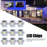 25Pcs 5V LED Chips 200LM 3W High Power LED Lamp Beads for DIY Lighting FixturesPure White 6000‑6500K