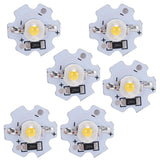 25Pcs 5V LED Chips 200LM 3W High Power LED Lamp Beads for DIY Lighting FixturesNatural Light 4000‑4500K - Rear View