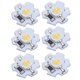 25Pcs 5V LED Chips 200LM 3W High Power LED Lamp Beads for DIY Lighting FixturesNatural Light 4000‑4500K - Low Angle