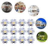 25Pcs 5V LED Chips 200LM 3W High Power LED Lamp Beads for DIY Lighting FixturesNatural Light 4000‑4500K
