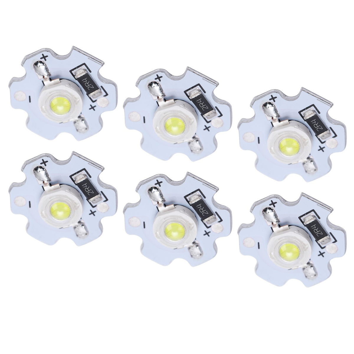 25Pcs 5V LED Chips 200LM 3W High Power LED Lamp Beads for DIY Lighting FixturesCold White 10000K