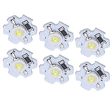 25Pcs 5V LED Chips 200LM 3W High Power LED Lamp Beads for DIY Lighting FixturesCold White 10000K - Side View
