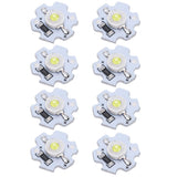 25Pcs 5V LED Chips 200LM 3W High Power LED Lamp Beads for DIY Lighting FixturesCold White 10000K