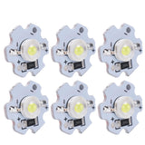 25Pcs 5V LED Chips 200LM 3W High Power LED Lamp Beads for DIY Lighting FixturesCold White 10000K