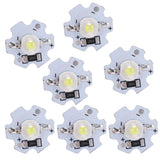 25Pcs 5V LED Chips 200LM 3W High Power LED Lamp Beads for DIY Lighting FixturesCold White 10000K