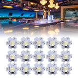 25Pcs 5V LED Chips 200LM 3W High Power LED Lamp Beads for DIY Lighting FixturesCold White 10000K