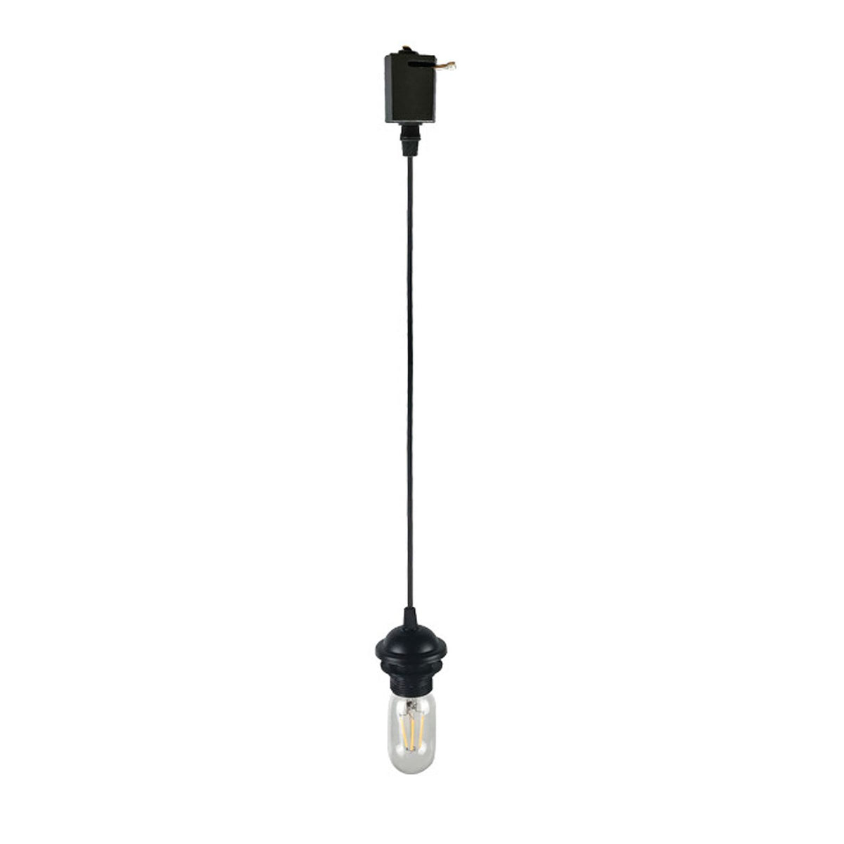 Modern Pendant Light Wrought Iron E27 Ceiling Chandelier for Living Room Bar Canteen 85-265VBlack