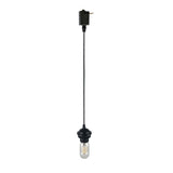 Modern Pendant Light Wrought Iron E27 Ceiling Chandelier for Living Room Bar Canteen 85-265VBlack