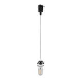 Modern Pendant Light Wrought Iron E27 Ceiling Chandelier for Living Room Bar Canteen 85-265VChrome Color - Extra Image