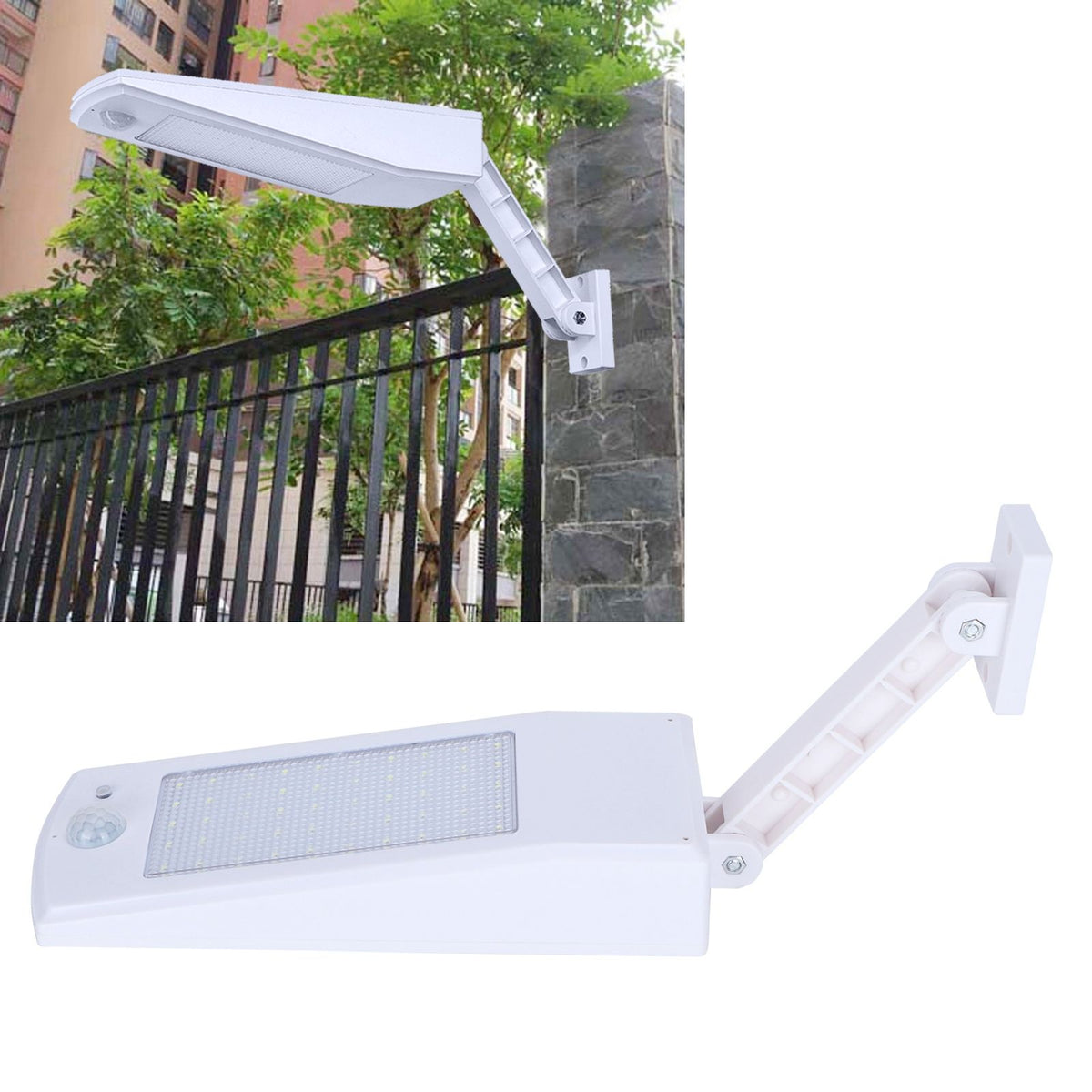 LED Motion Sensor Solar Light Waterproof Wall Light Street Lamp Outdoor Garden Courtyard