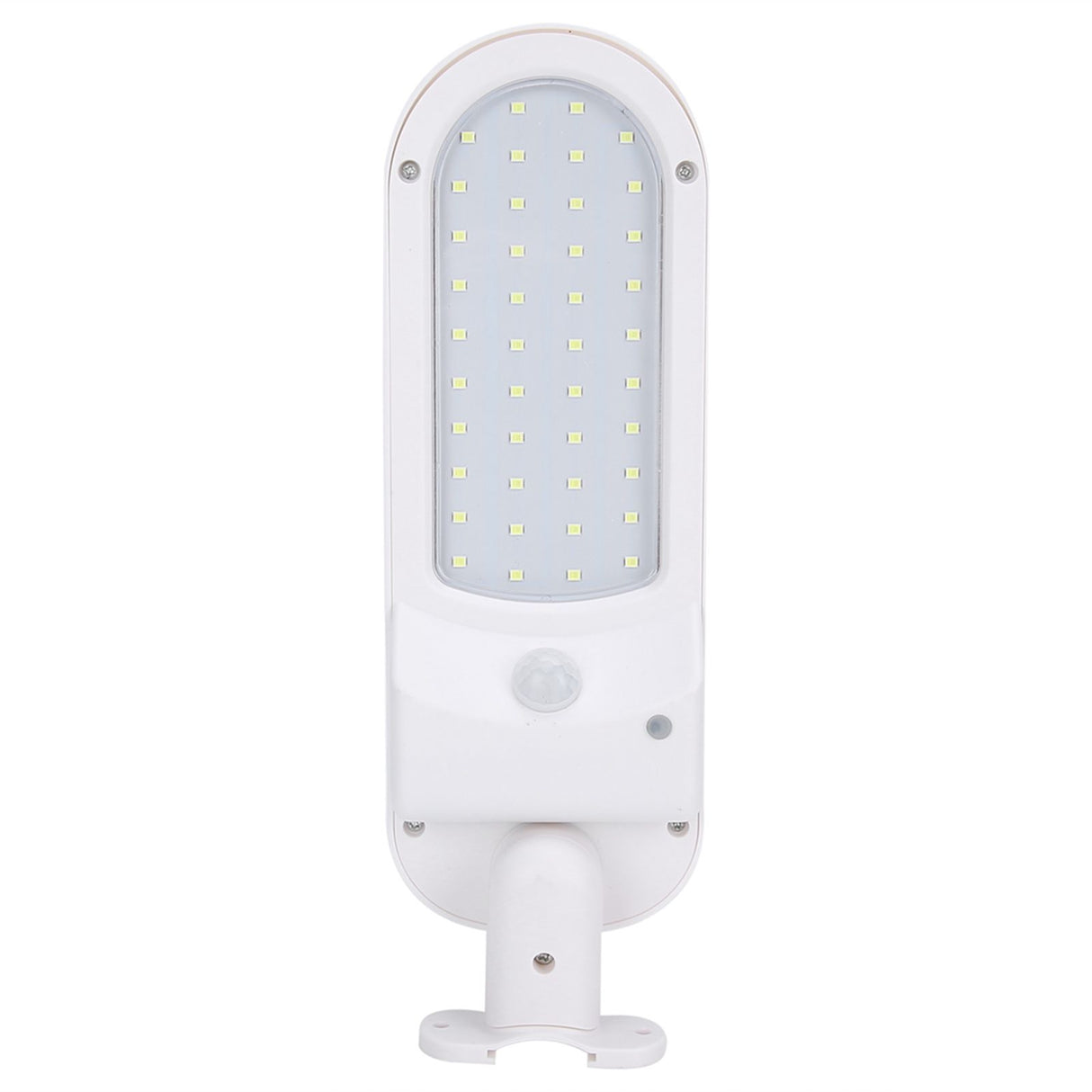 Outdoor LED Solar Light Garden Human Body Induction Wall Lamp IP65 Waterproof White