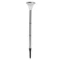 LED Solar Light Outdoor Decorative Lamp for Garden Yard Patio Landscape TransparentWhite Light