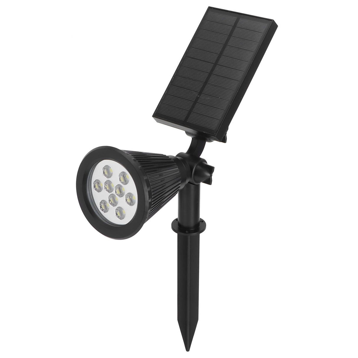 9LED Chips Solar Spotlights LED Solar Landscape Lights for Outdoor Garden CourtyardWhite Light