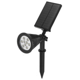 9LED Chips Solar Spotlights LED Solar Landscape Lights for Outdoor Garden CourtyardWhite Light