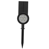 9LED Chips Solar Spotlights LED Solar Landscape Lights for Outdoor Garden CourtyardWhite Light