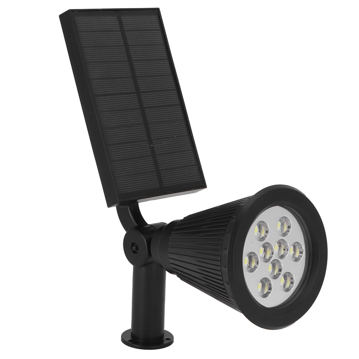 9LED Chips Solar Spotlights LED Solar Landscape Lights for Outdoor Garden CourtyardWhite Light