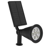 9LED Chips Solar Spotlights LED Solar Landscape Lights for Outdoor Garden CourtyardWhite Light
