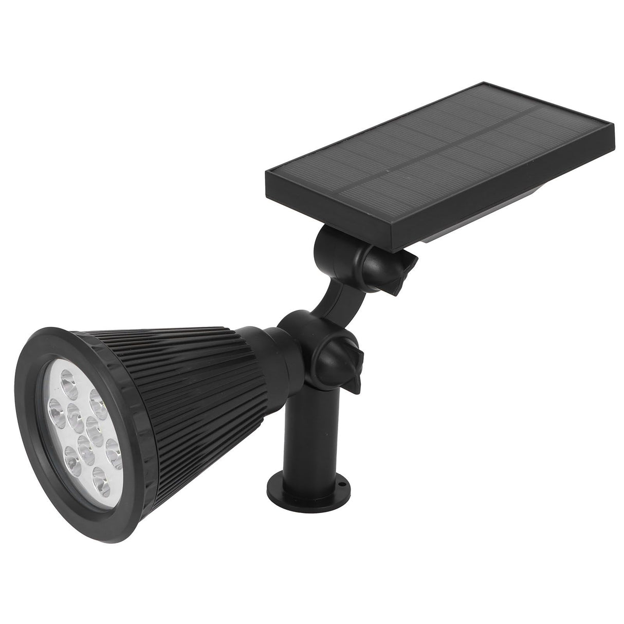 9LED Chips Solar Spotlights LED Solar Landscape Lights for Outdoor Garden CourtyardWhite Light