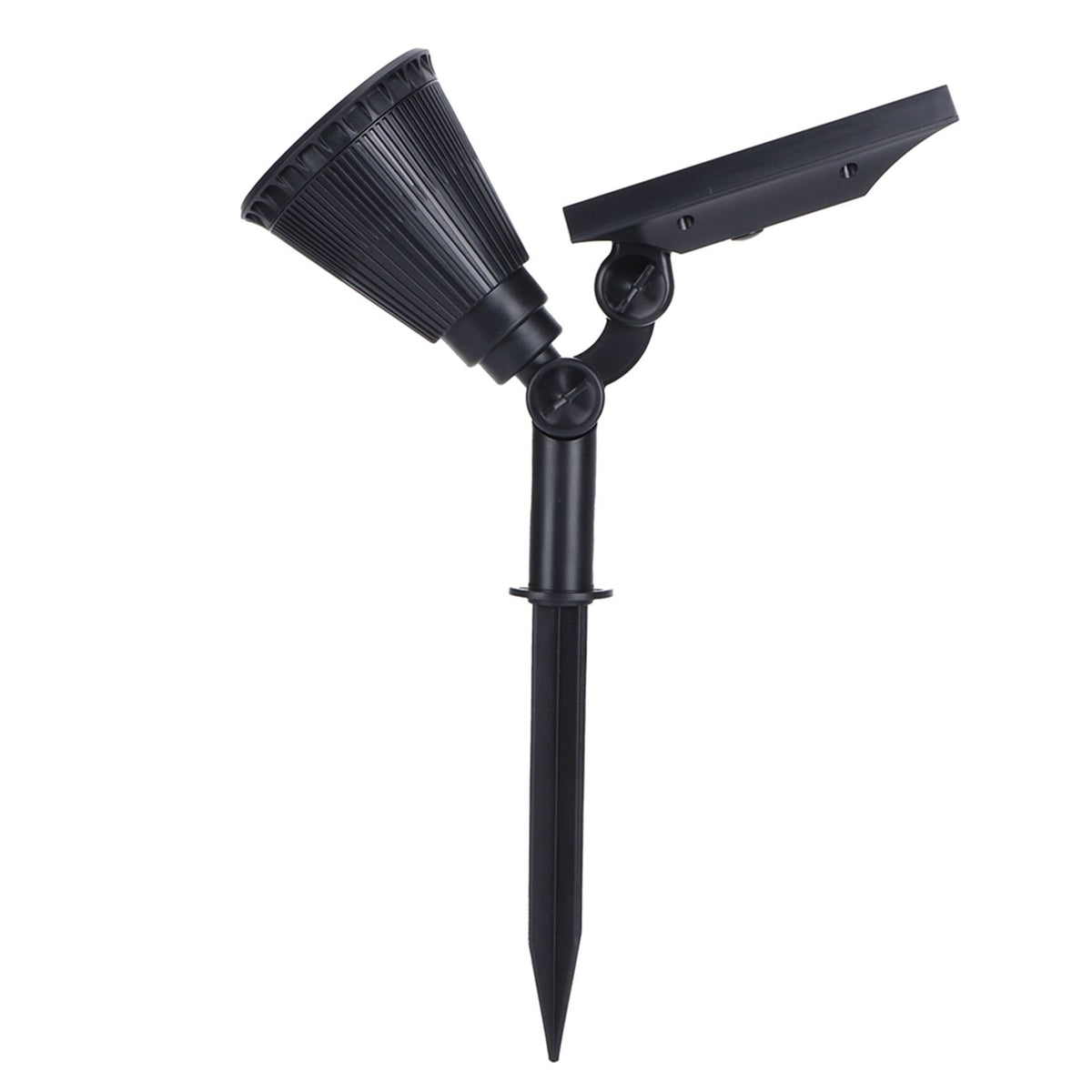 LED Solar Lawn Lights Spotlights with 18pcs Chips for Outdoor Garden Park Yard Spike LampsWhite Light