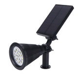 LED Solar Lawn Lights Spotlights with 18pcs Chips for Outdoor Garden Park Yard Spike LampsWhite Light - Side View