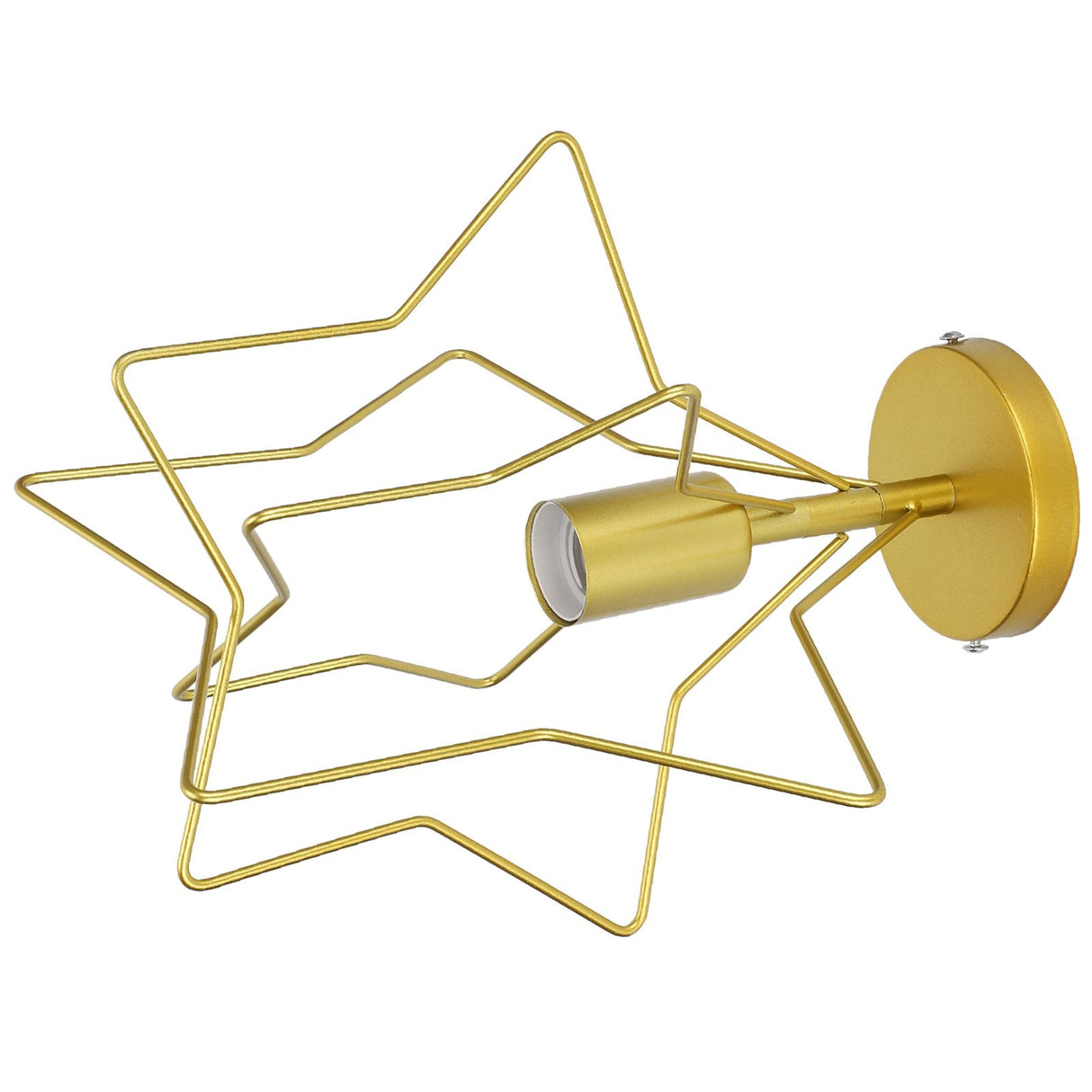 Ceiling Light Five Pointed Star E27 Wrought Iron Hanging Lamp for Corridor Dining Room AC85-265V