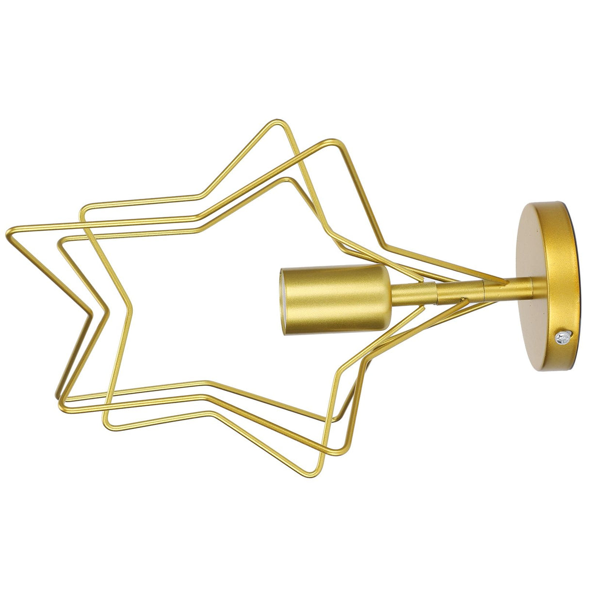 Ceiling Light Five Pointed Star E27 Wrought Iron Hanging Lamp for Corridor Dining Room AC85-265V