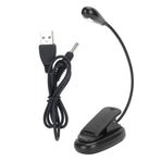 LED Clip Light 360 Degrees Rotation 5000K‑6000K Reading Clamp Light White Light