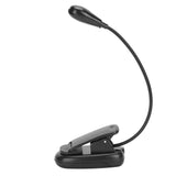 LED Clip Light 360 Degrees Rotation 5000K‑6000K Reading Clamp Light White Light