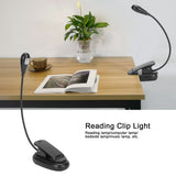 LED Clip Light 360 Degrees Rotation 5000K‑6000K Reading Clamp Light White Light - Extra Image