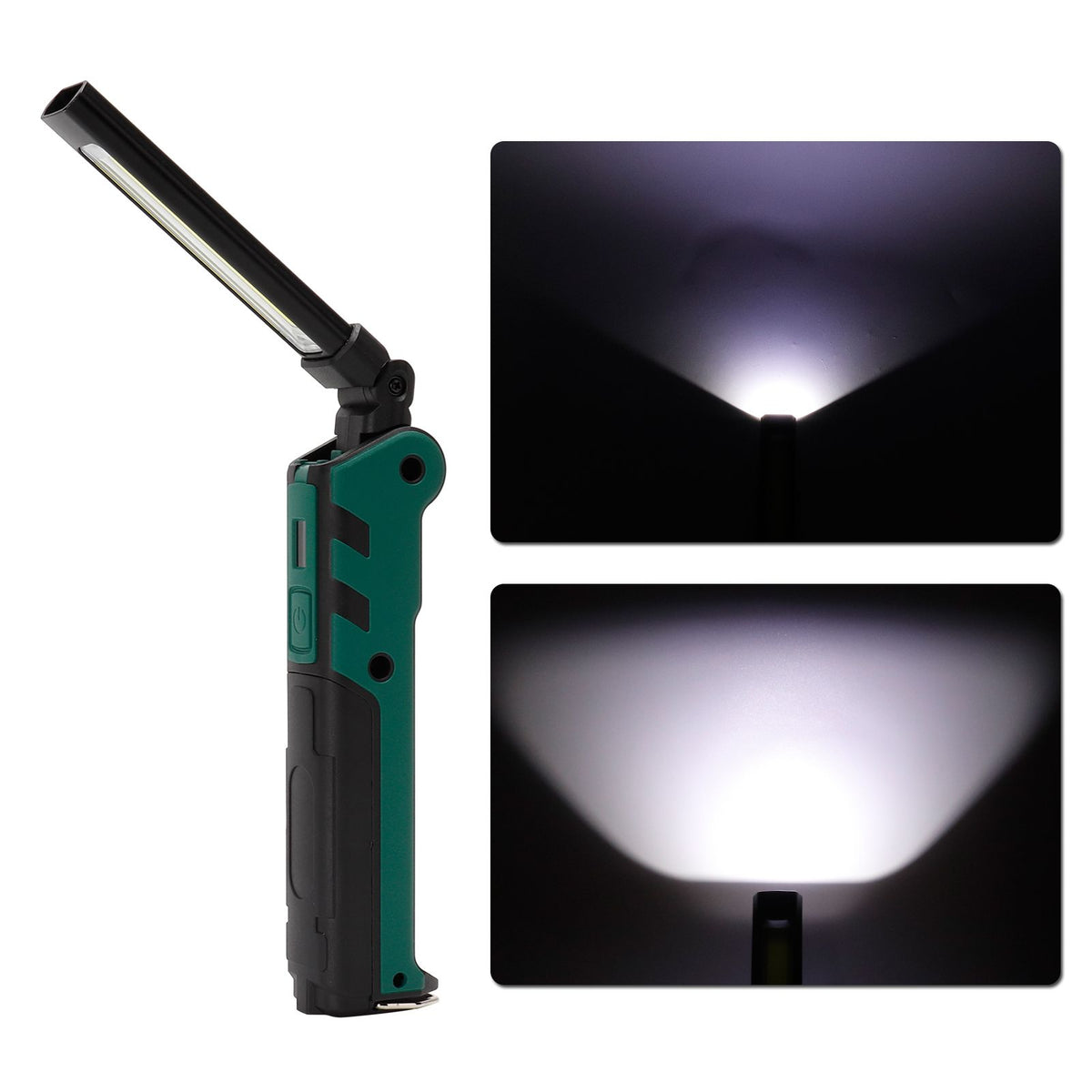 USB Flashlight Portable Foldable Car Repairing Emergency LED Work Light with Magnet