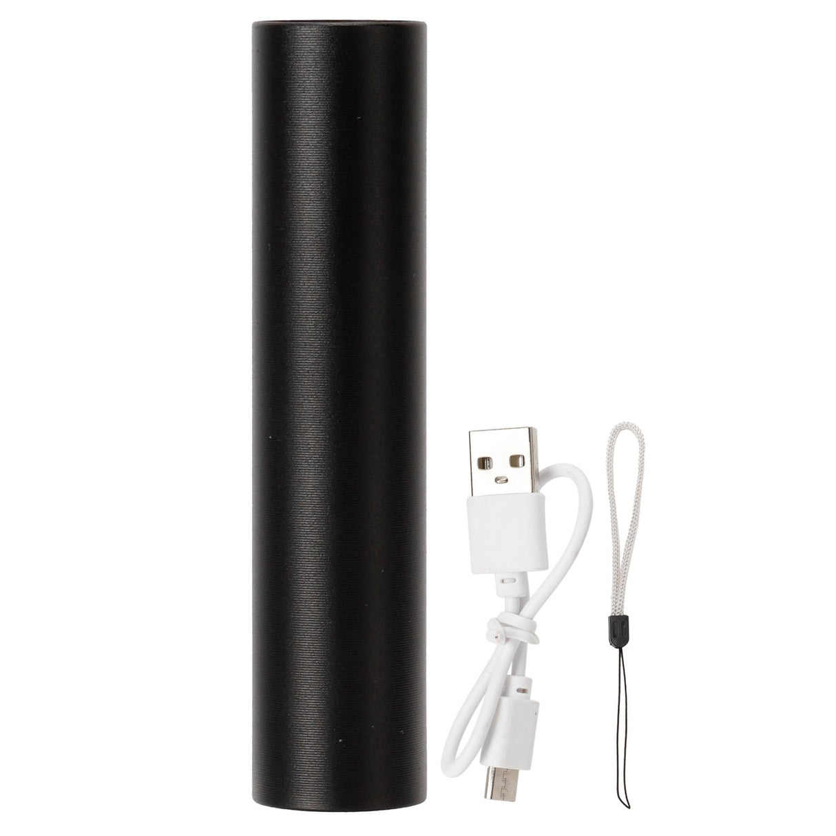 USB Flashlight Waterproof Portable Aluminum Alloy Electric Torch for Night Cycling