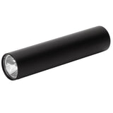USB Flashlight Waterproof Portable Aluminum Alloy Electric Torch for Night Cycling - Close-Up Angle