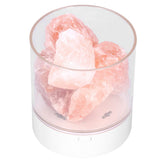 USB Night Light Innovative Table Lamp Air Purifying Crystal Salt Light Bedroom Decoration - Top-Down View