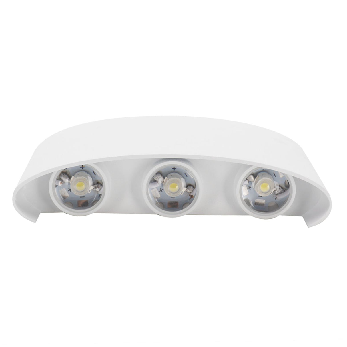 6LED 6W Wall Light Innovative Up Down Wall Lamp IP65 Waterproof AC85-265V White Light
