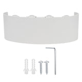 8LED 8W Wall Sconce Waterproof Wall Light for Outdoor Indoor Lighting AC85-265V Warm Light