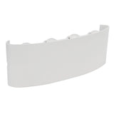 8LED 8W Wall Sconce Waterproof Wall Light for Outdoor Indoor Lighting AC85-265V Warm Light - 45-Degree Angle
