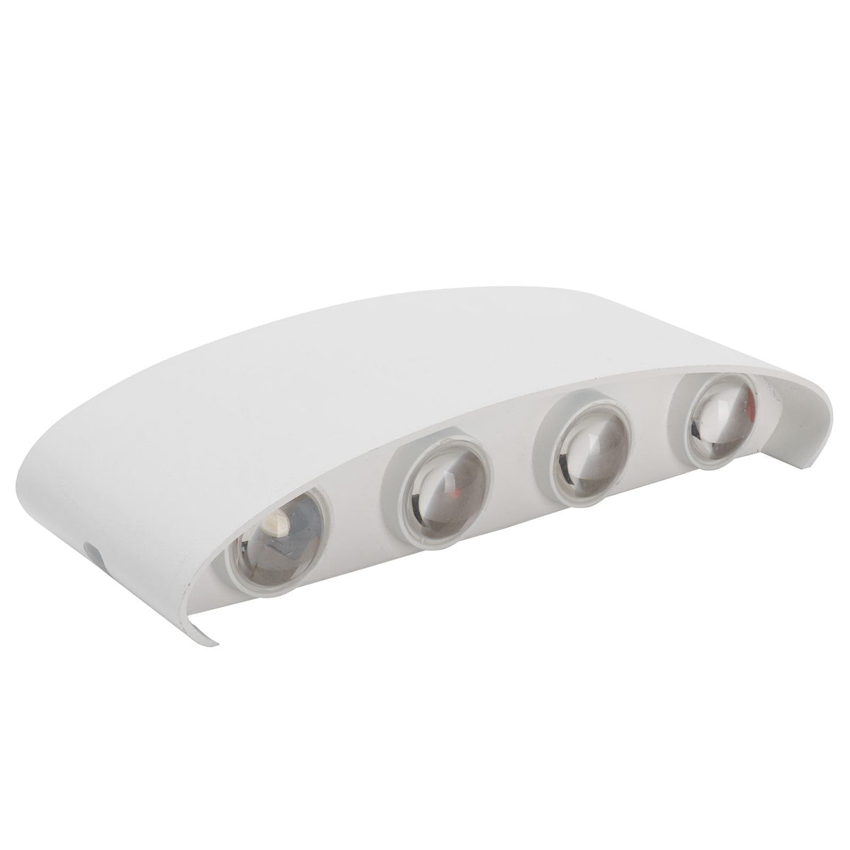 8LED 8W Wall Sconce Waterproof Wall Light for Outdoor Indoor Lighting AC85-265V Warm Light