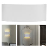 8LED 8W Wall Sconce Waterproof Wall Light for Outdoor Indoor Lighting AC85-265V Warm Light