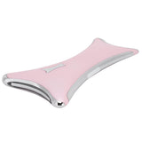 LED Electric Gua Sha Board USB Vibration Heating Scraping Massager Instrument Beauty ToolsPink - Side View