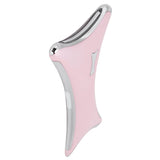 LED Electric Gua Sha Board USB Vibration Heating Scraping Massager Instrument Beauty ToolsPink - Rear View