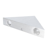 LED Wall Light 9W Modern Aluminum Triangular Lamp for Bedroom Corridor Hallway 85-265V