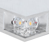 LED Wall Light 9W Modern Aluminum Triangular Lamp for Bedroom Corridor Hallway 85-265V